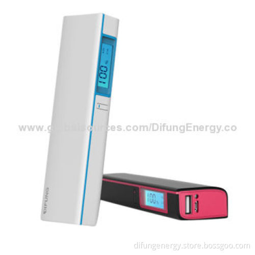 9000mAh Real Capacity Mobile Phone Charger with LCD Display
